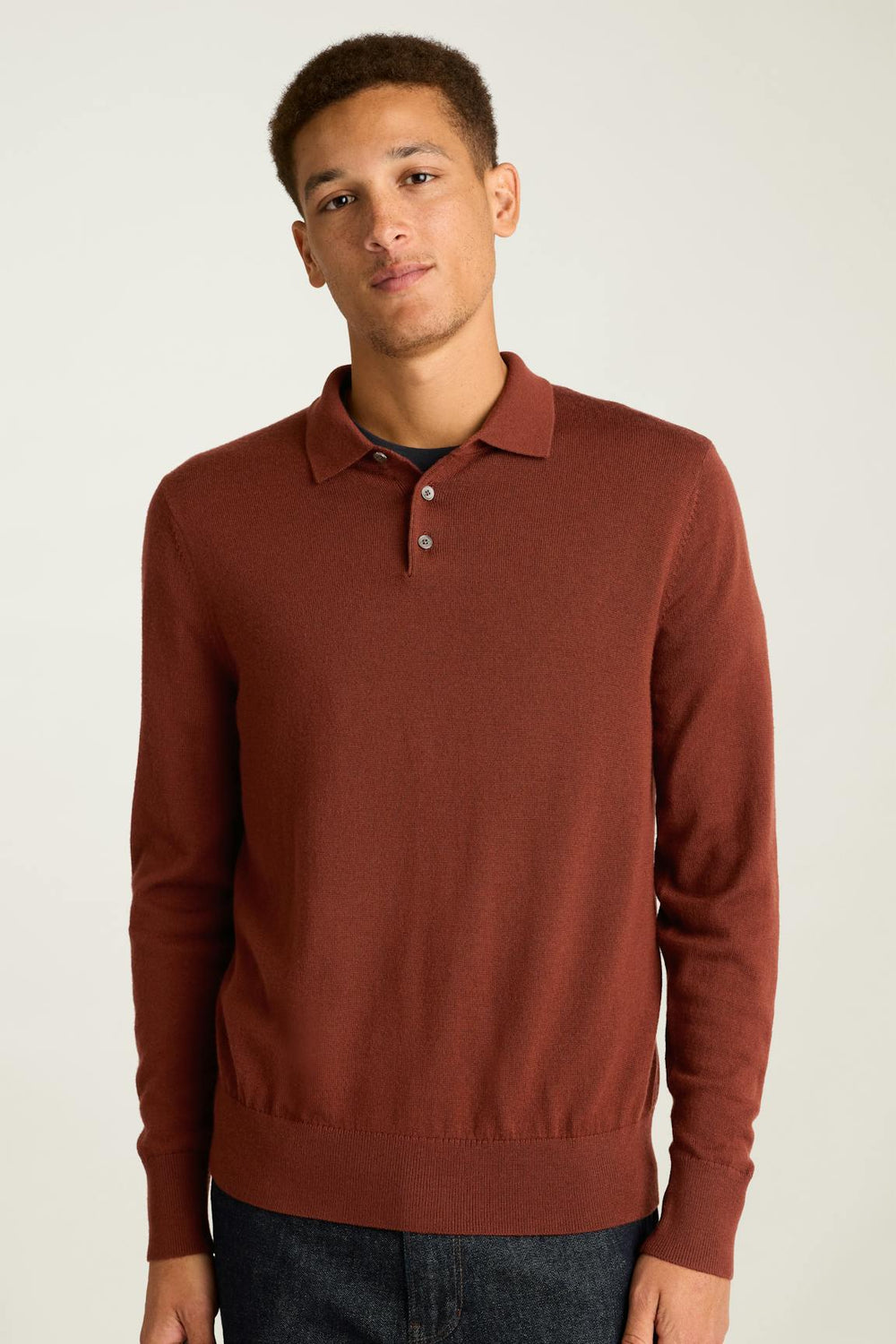 Merino Long Sleeve Sweater Polo / Bonobos us