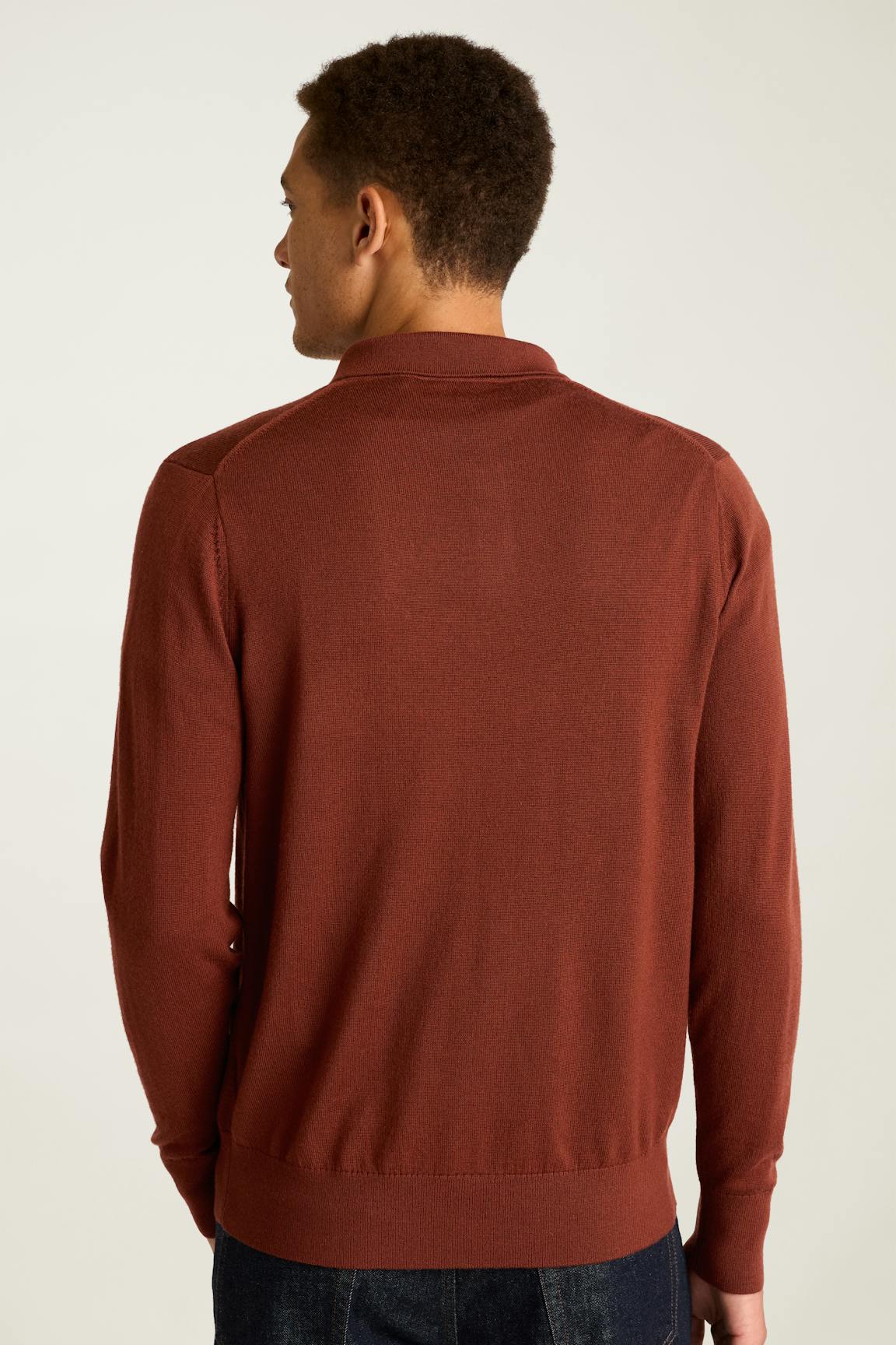 Merino Long Sleeve Sweater Polo / Bonobos us
