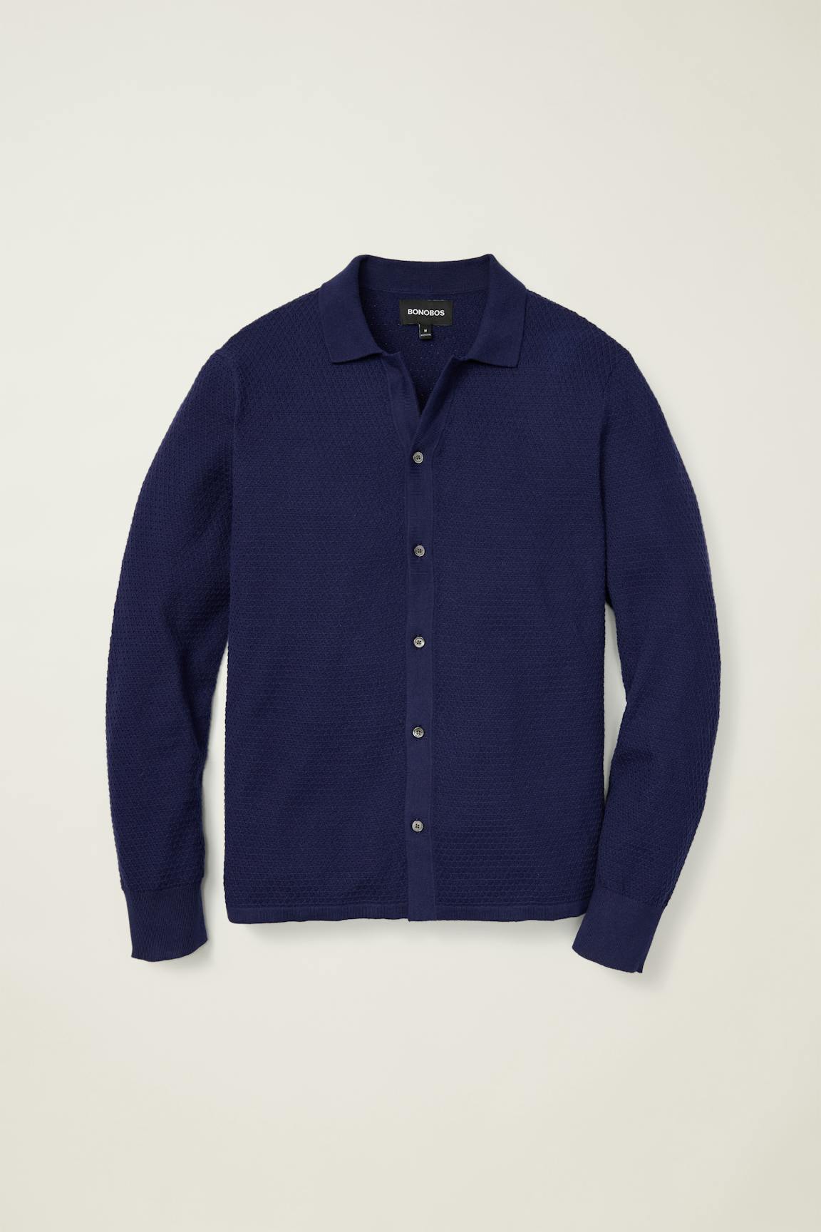 Hudson Long Sleeve Sweater Polo / Bonobos For Sale