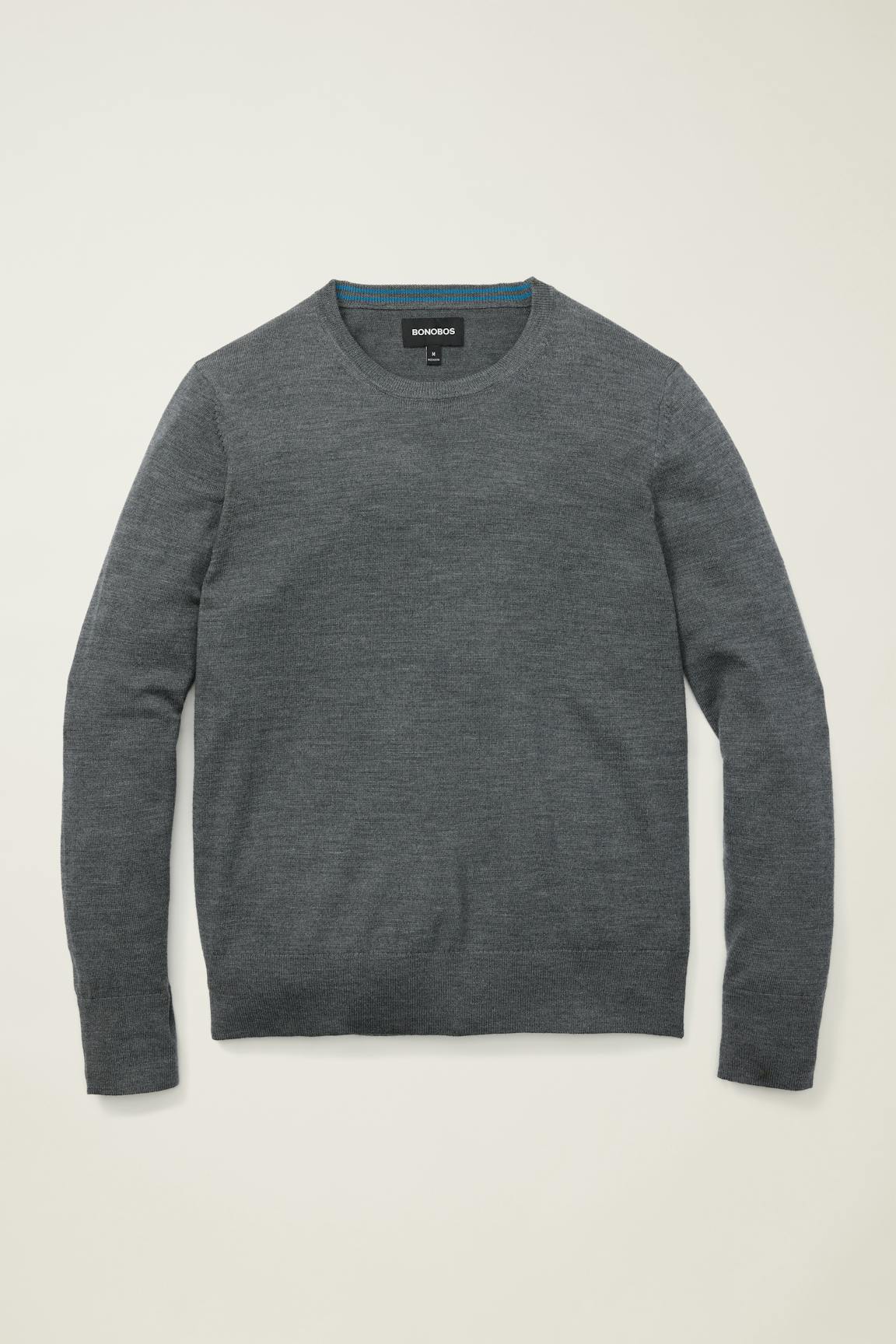 Washable Merino Crew Neck Sweater / Bonobos Outlet