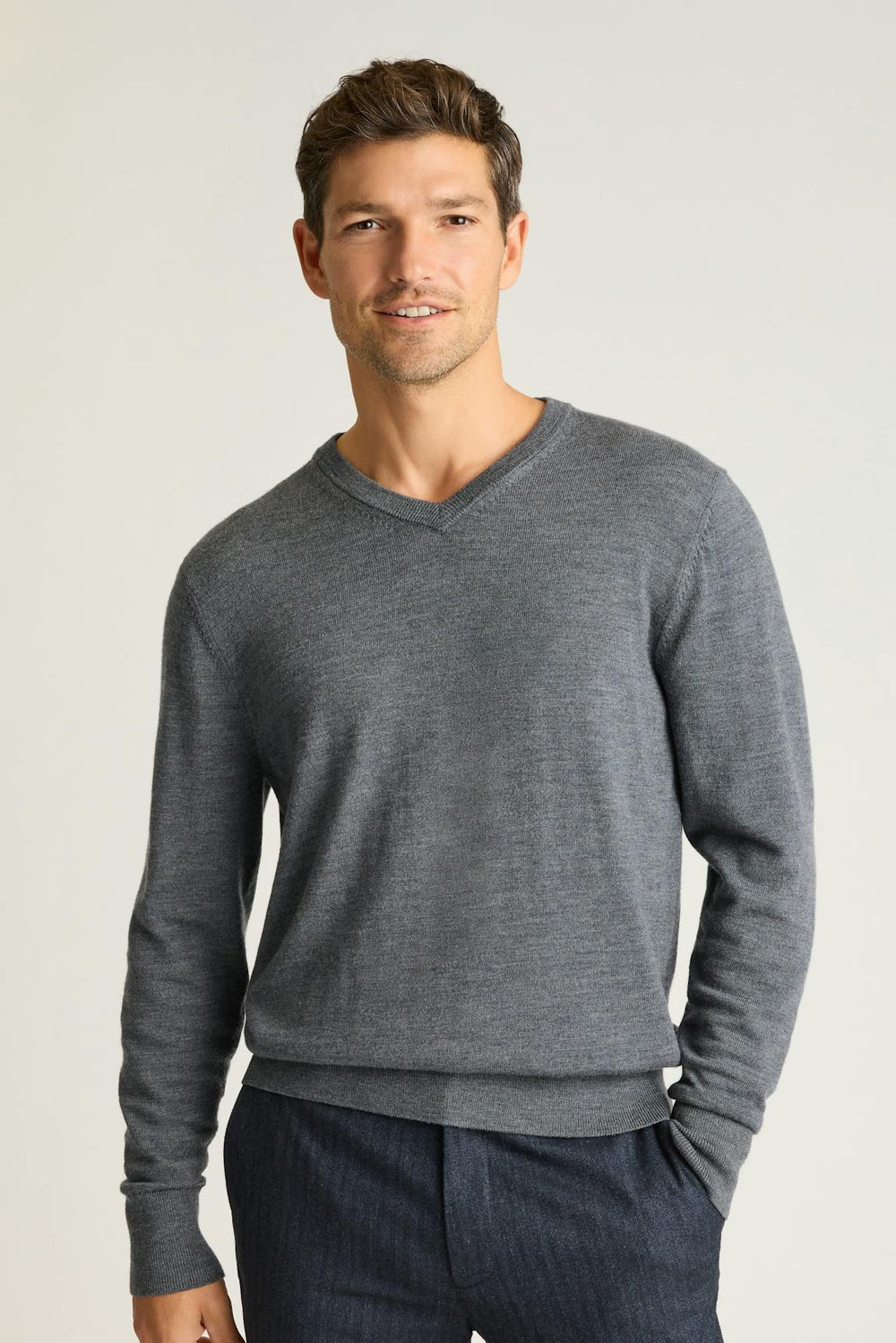 Washable Merino V-Neck Sweater / Bonobos On Sale