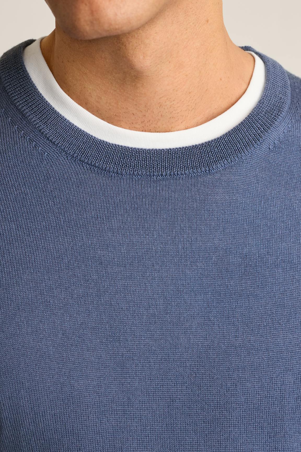 Washable Merino Crew Neck Sweater / Bonobos For Sale