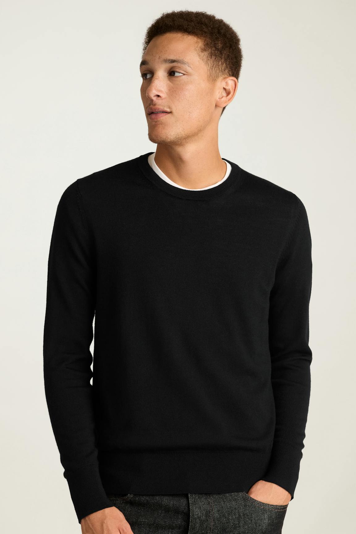 Washable Merino Crew Neck Sweater / Bonobos Online