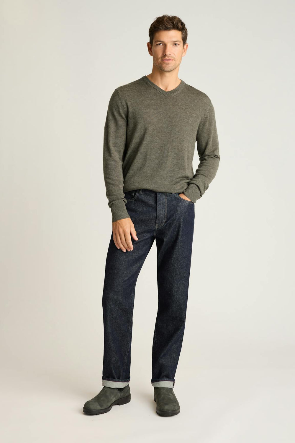Washable Merino V-Neck Sweater / Bonobos Outlet