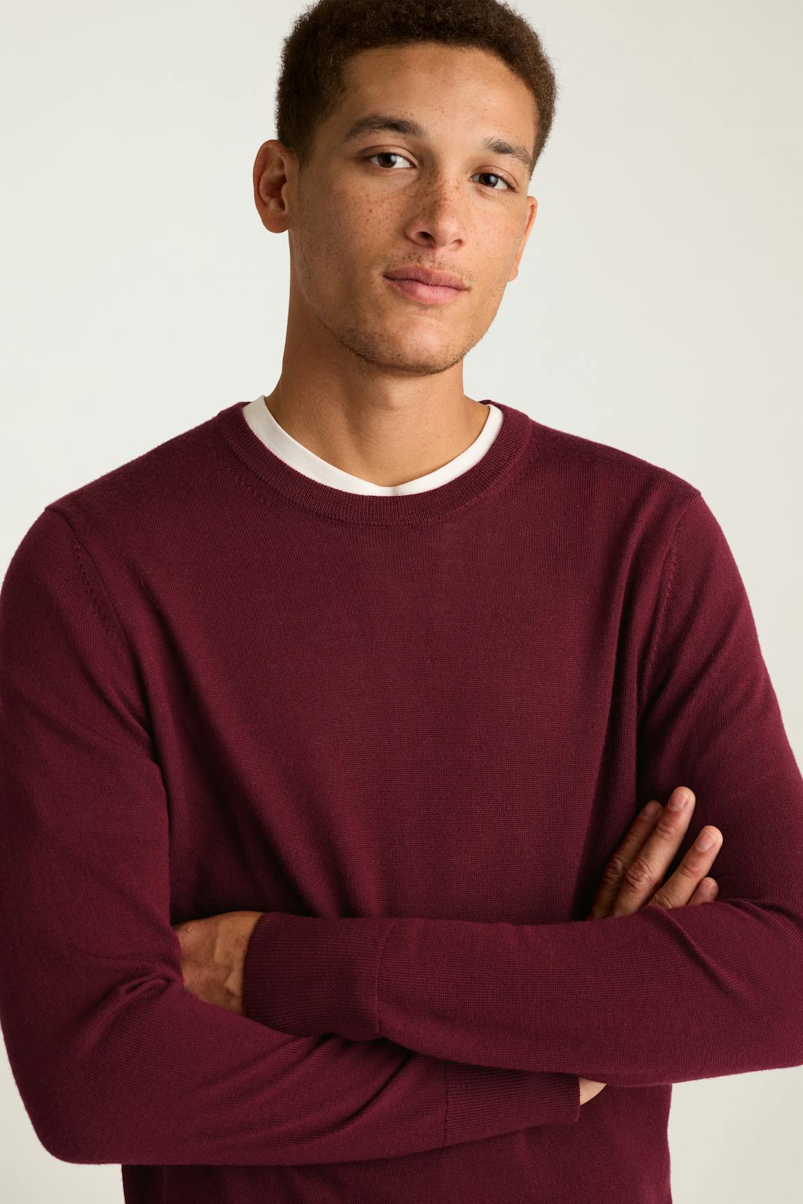 Washable Merino Crew Neck Sweater / Bonobos On Sale
