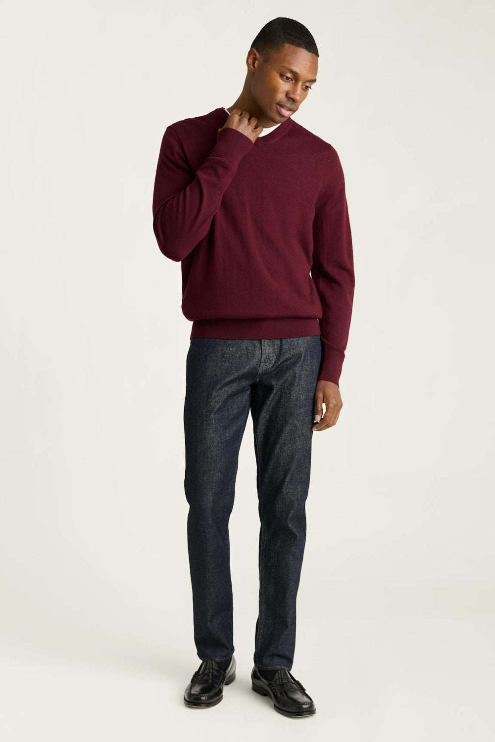 Washable Merino V-Neck Sweater / Bonobos us