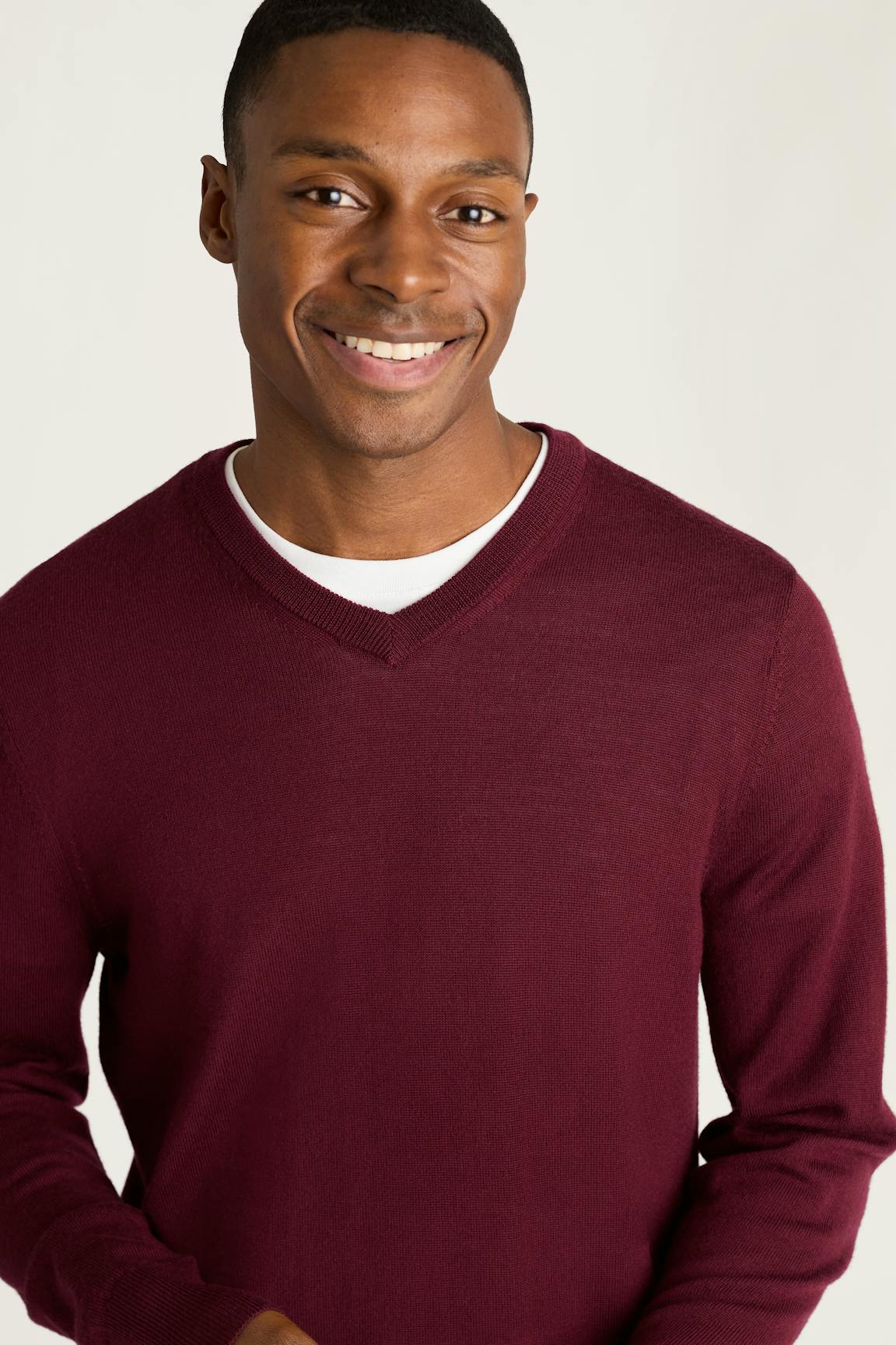 Washable Merino V-Neck Sweater / Bonobos us