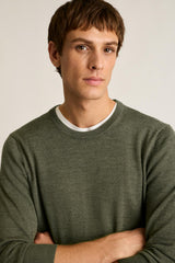 Washable Merino Crew Neck Sweater / Bonobos For Sale