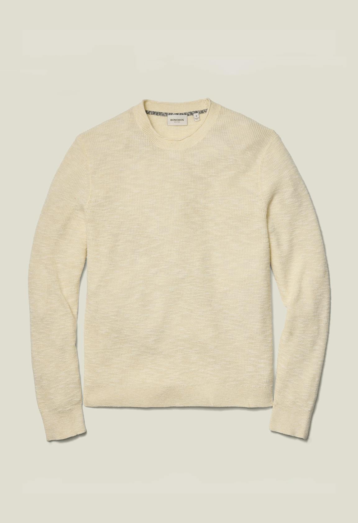 Linen Cotton Roll Neck Sweater / Bonobos Outlet