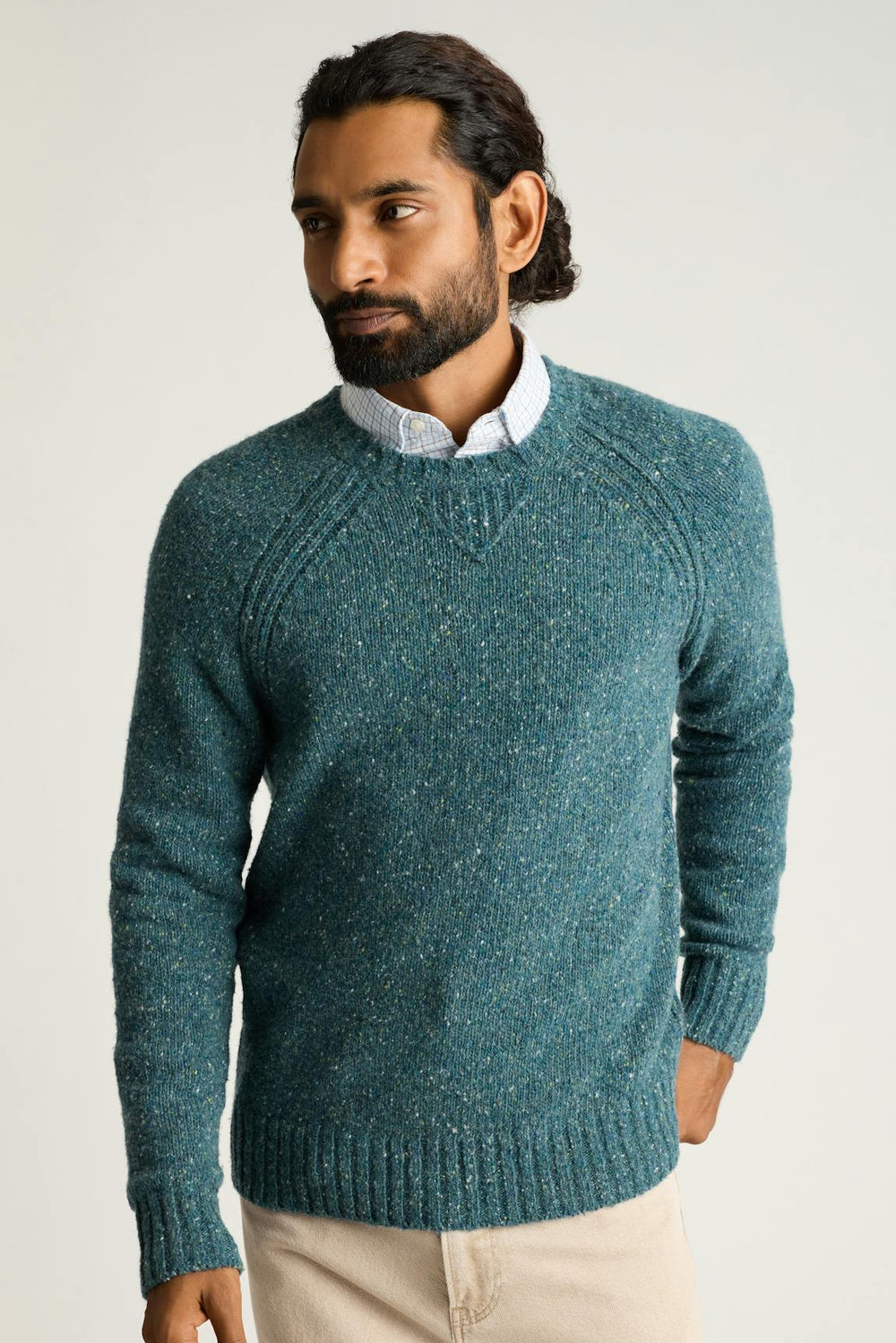 Donegal Crew Neck Sweater / Bonobos For Sale