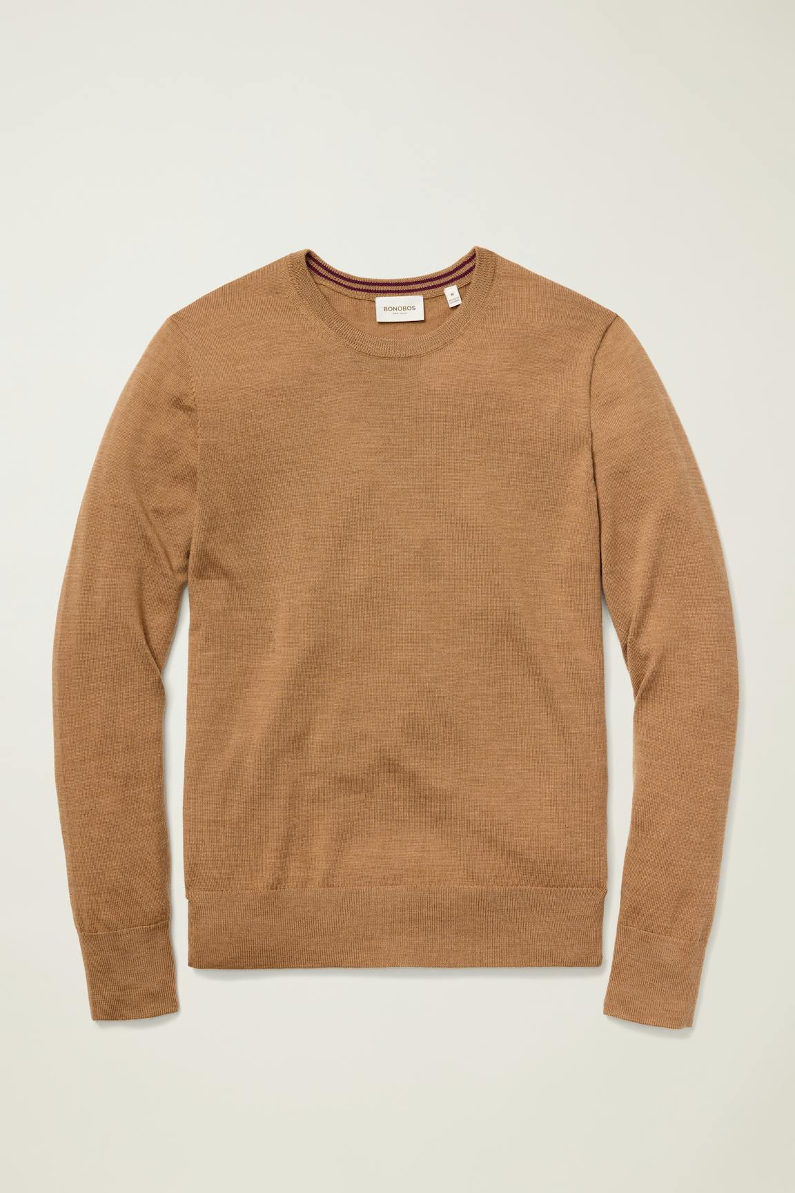 Washable Merino Crew Neck Sweater / Bonobos Outlet