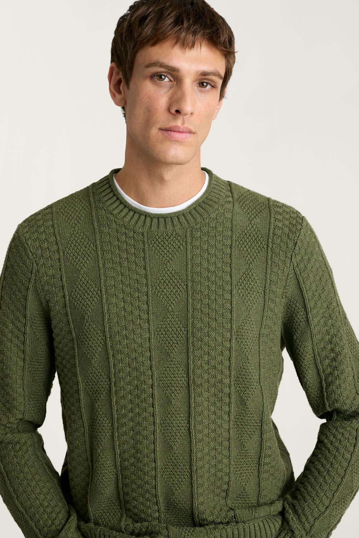 Cotton Cashmere Roll Neck Sweater / Bonobos On Sale