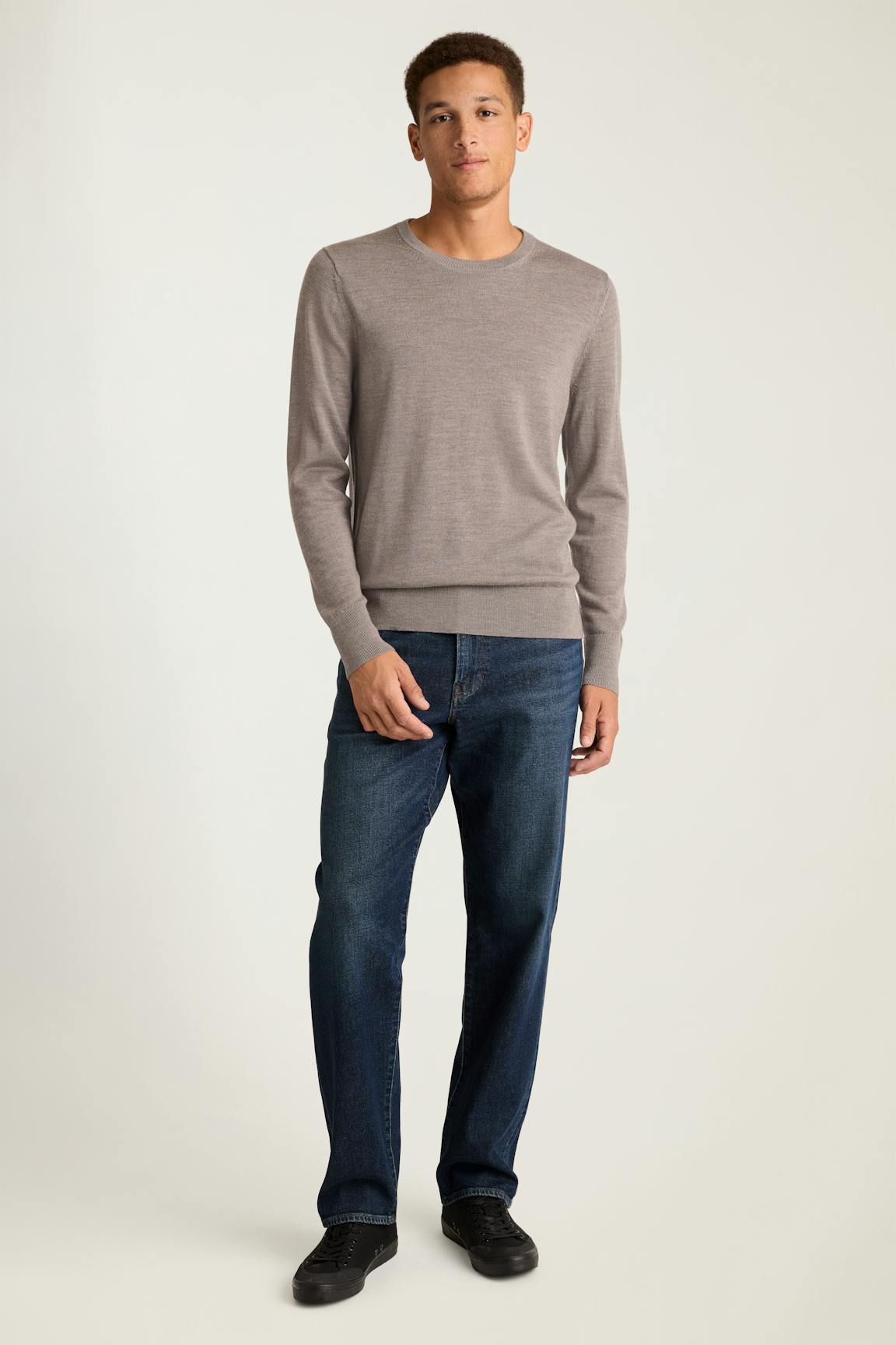 Washable Merino Crew Neck Sweater / Bonobos us