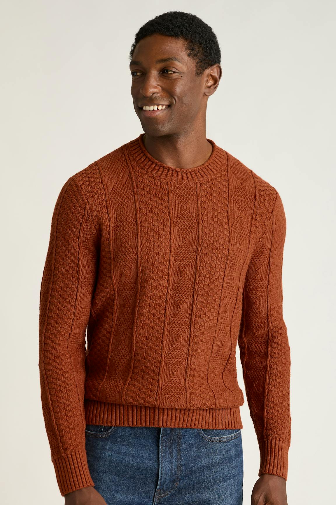 Cotton Cashmere Roll Neck Sweater / Bonobos us