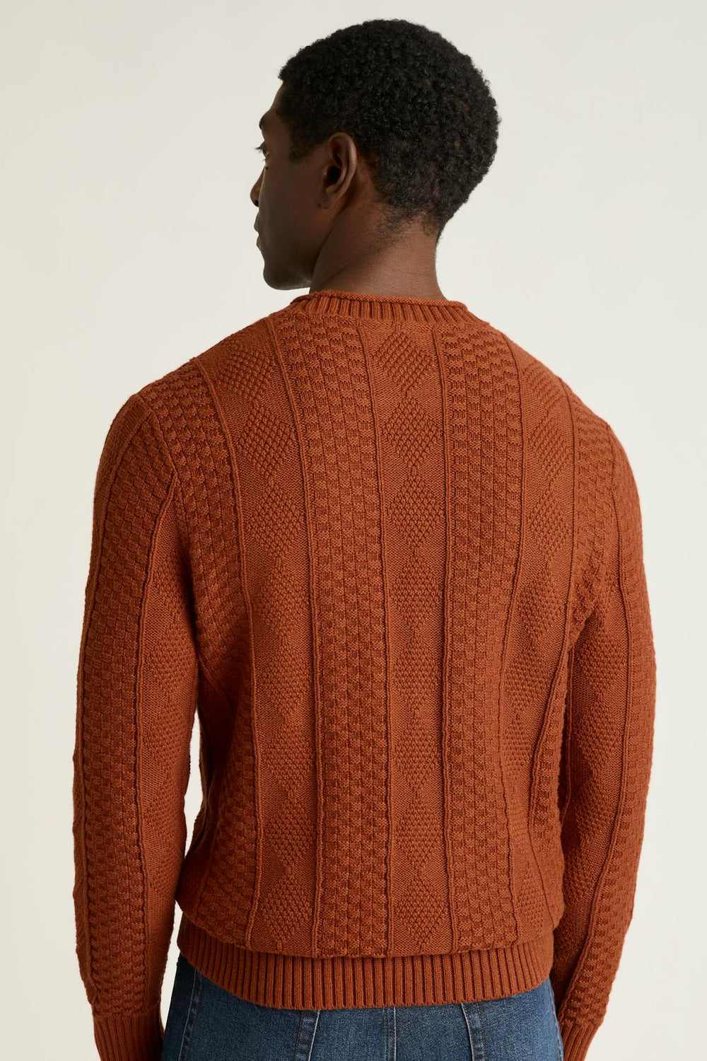 Cotton Cashmere Roll Neck Sweater / Bonobos us