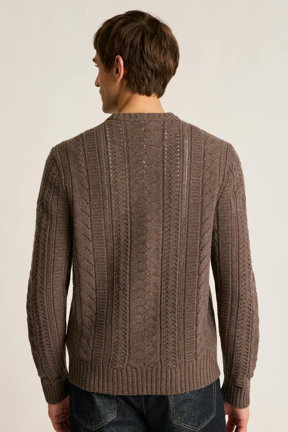 Merino Cable Sweater / Bonobos