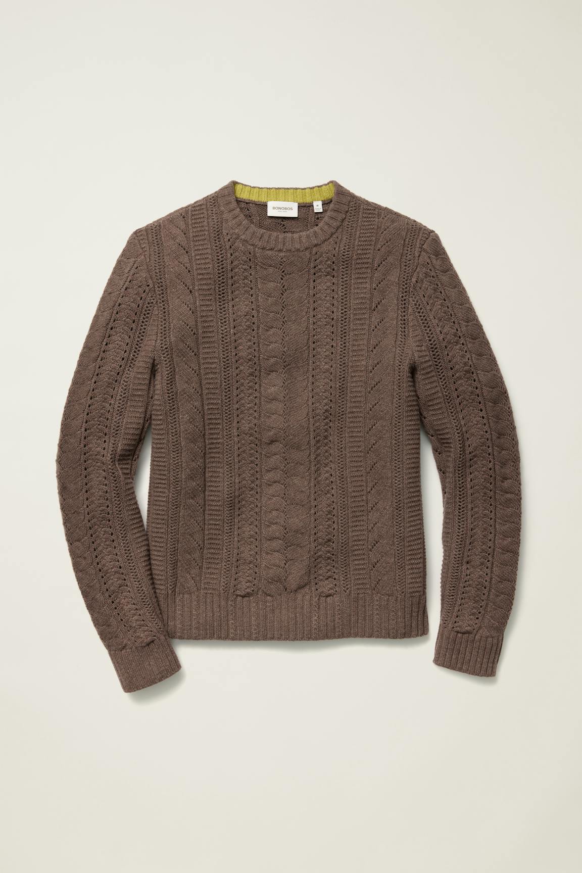 Merino Cable Sweater / Bonobos