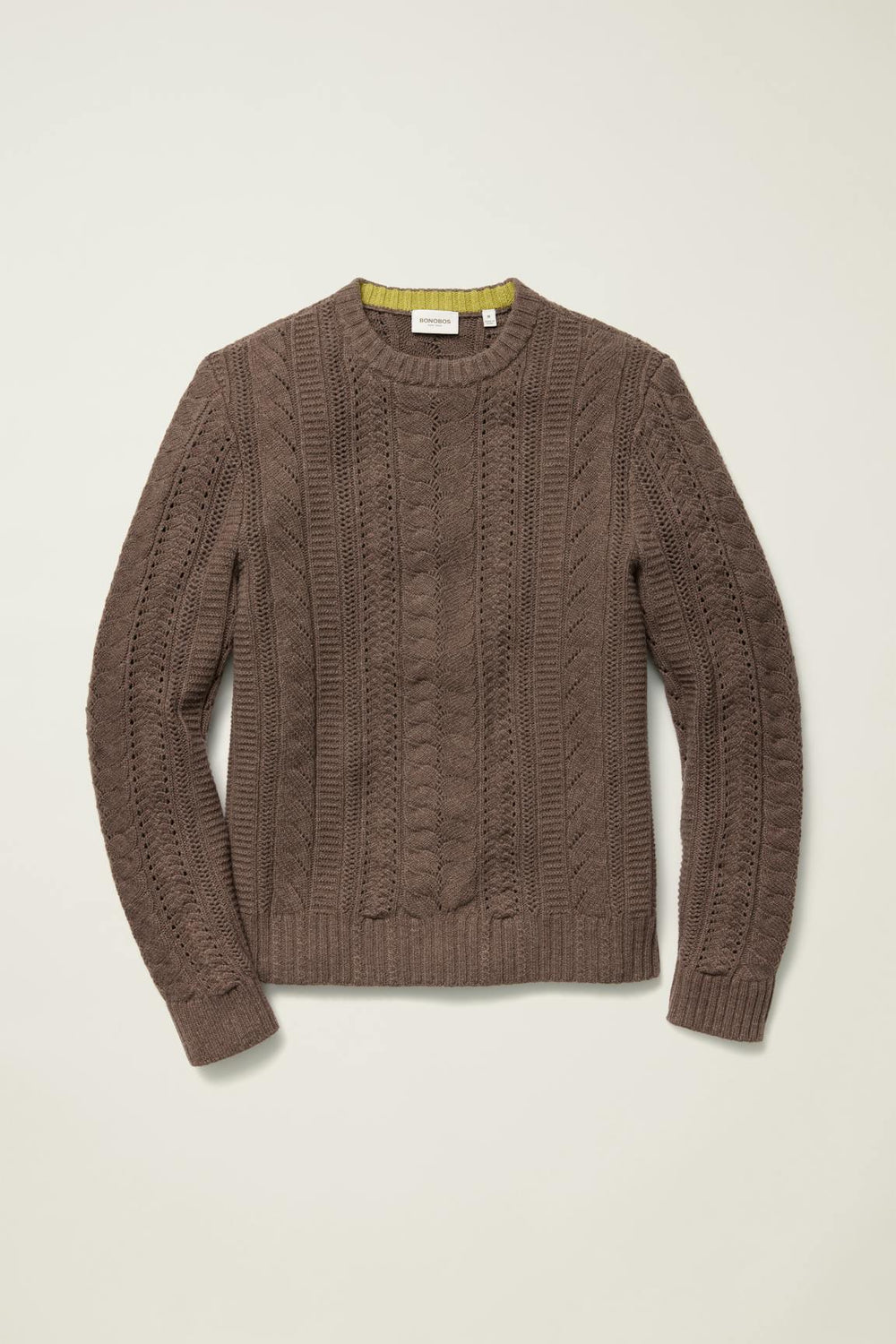 Merino Cable Sweater / Bonobos