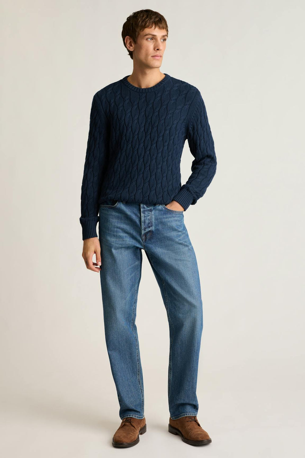 Italian Cotton Cable Sweater / Bonobos Discount