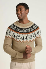 Disco Penguin Fair Isle Sweater / Bonobos Online