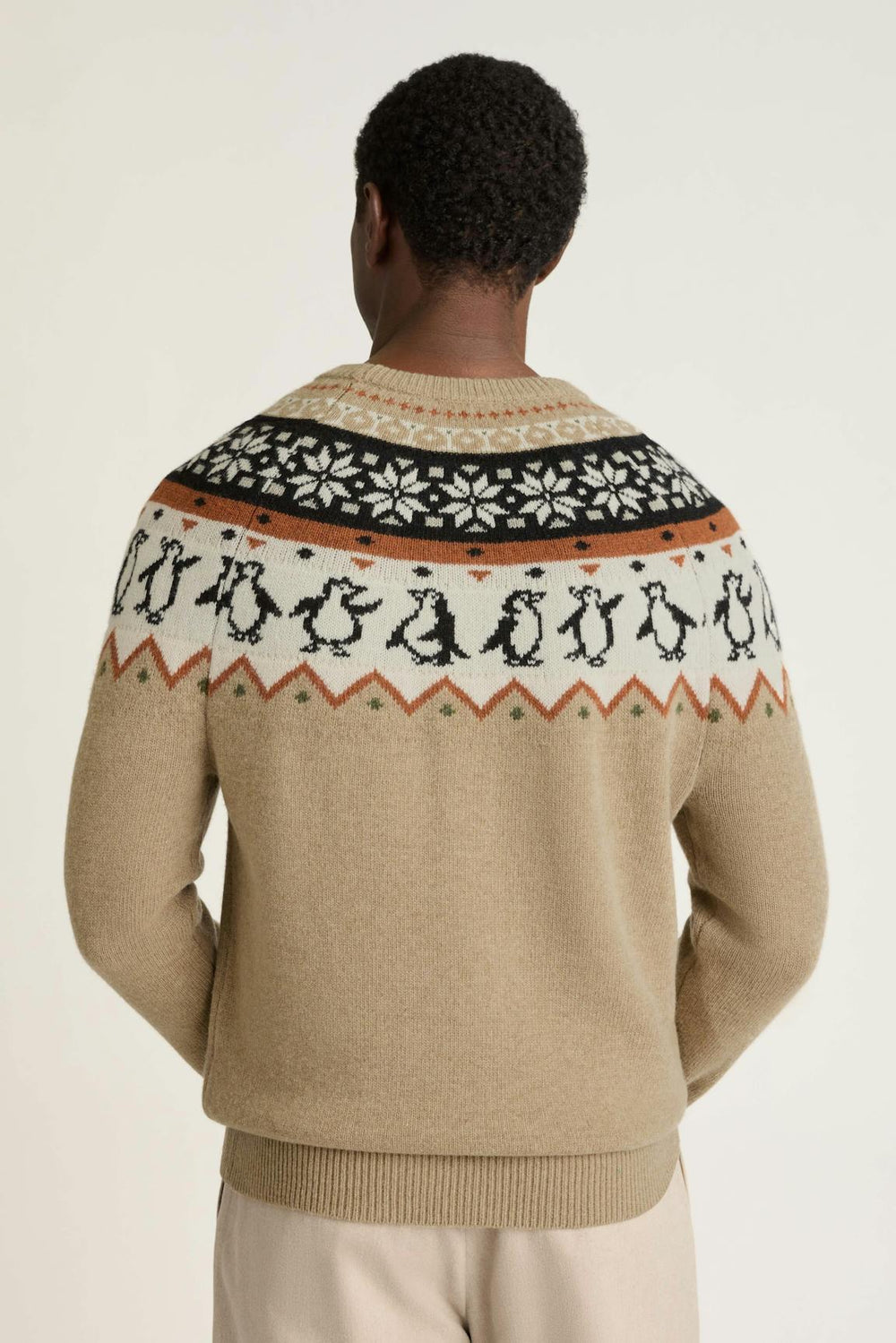 Disco Penguin Fair Isle Sweater / Bonobos Online