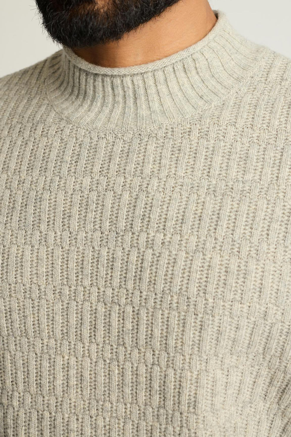 Merino Blend Mock Neck Sweater / Bonobos