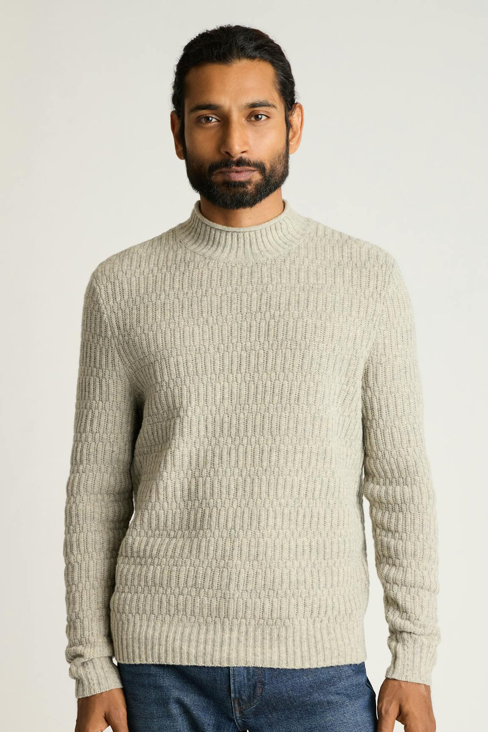 Merino Blend Mock Neck Sweater / Bonobos