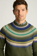 Jazzy Fair Isle Sweater / Bonobos On Sale