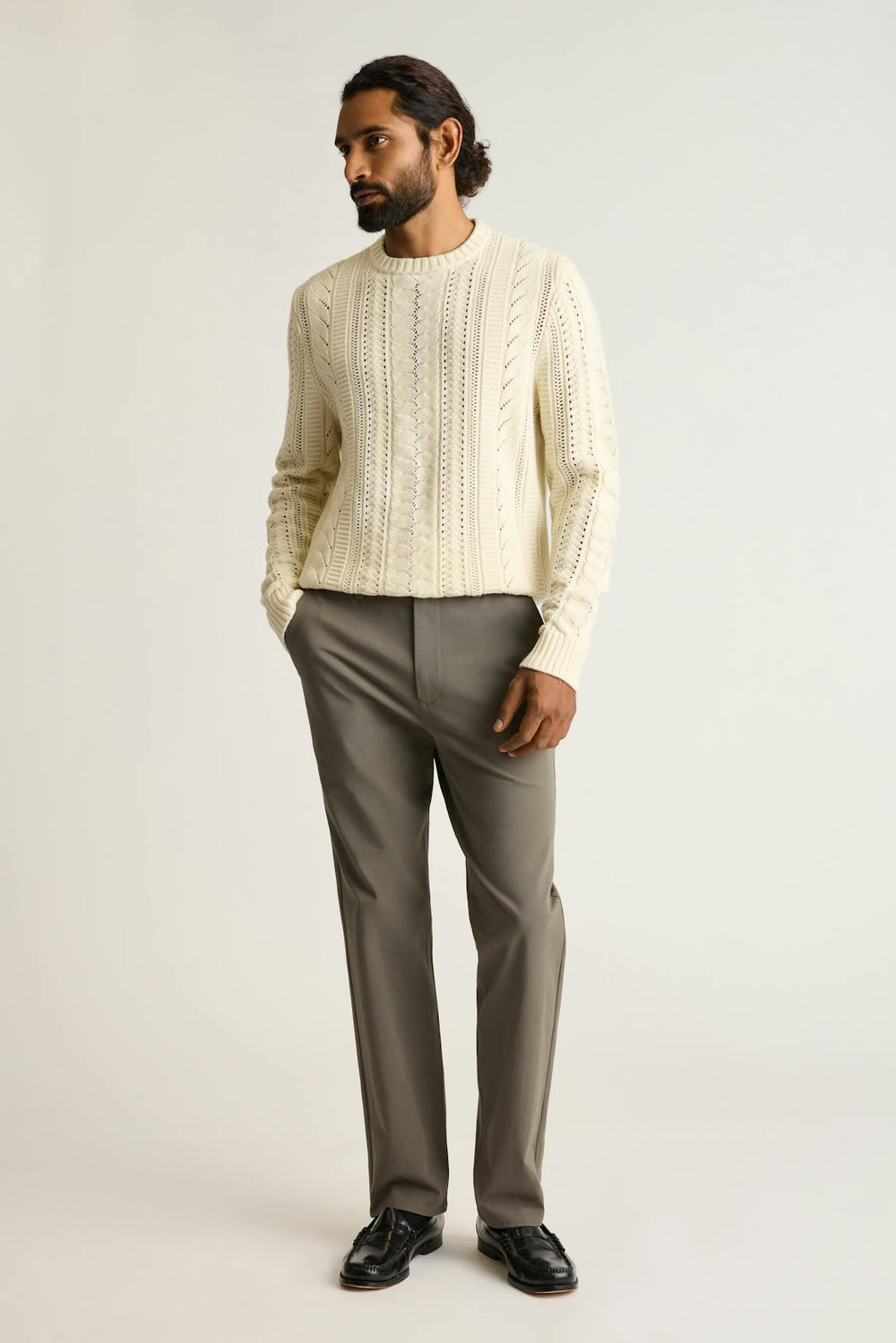 Merino Cable Sweater / Bonobos Outlet