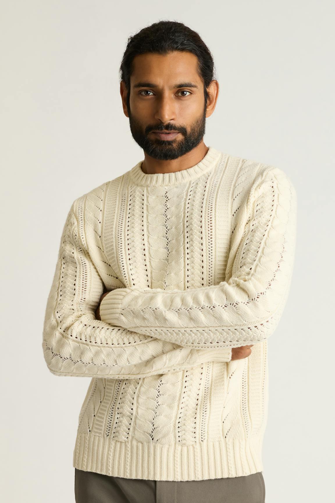 Merino Cable Sweater / Bonobos Outlet