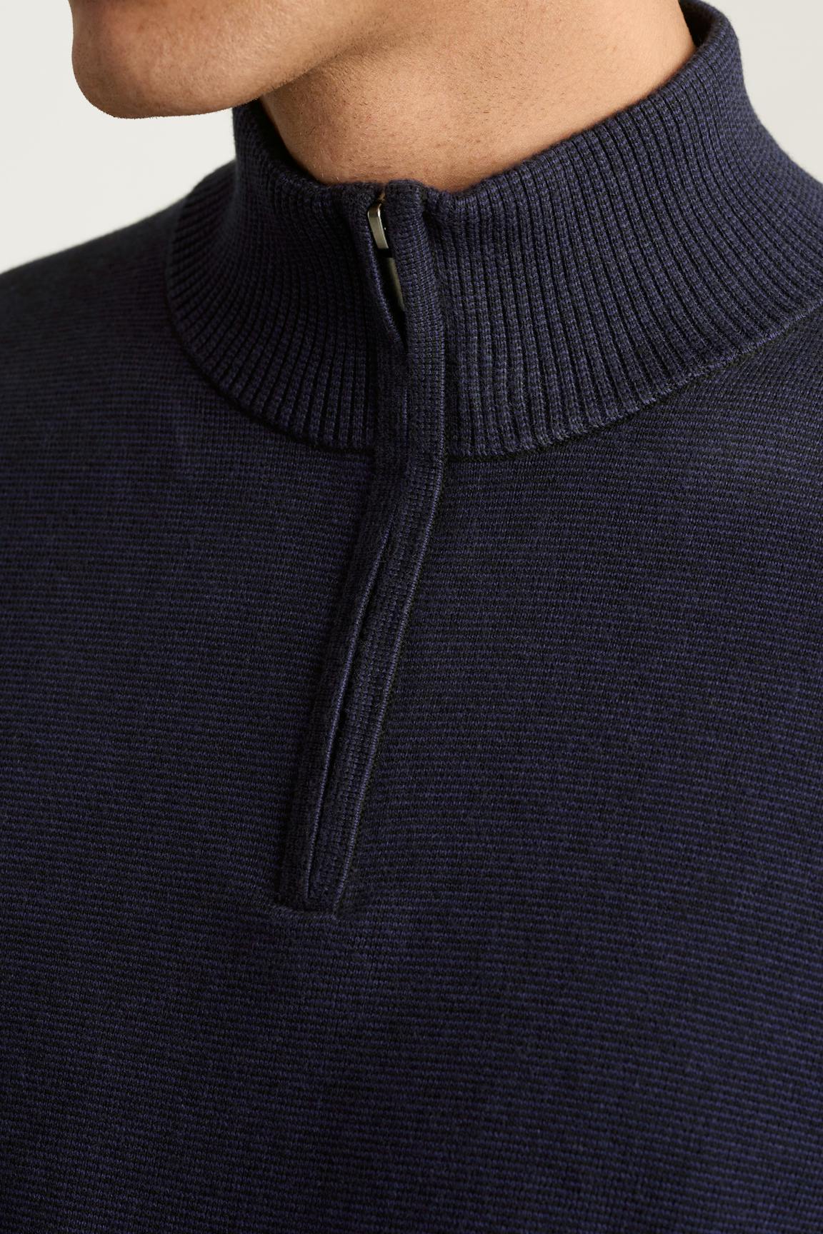 Washable Cotton Cashmere Quarter Zip / Bonobos