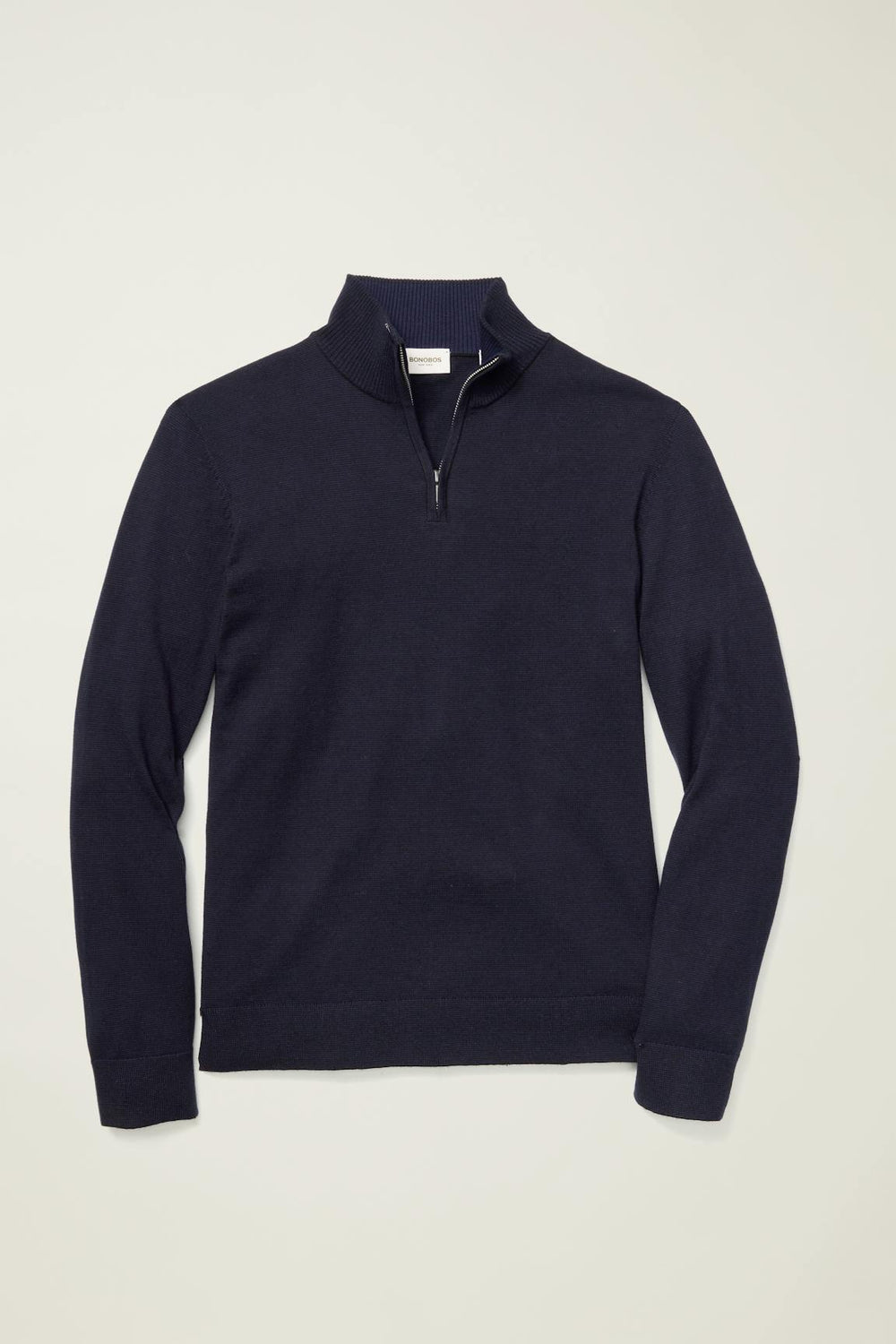 Washable Cotton Cashmere Quarter Zip / Bonobos