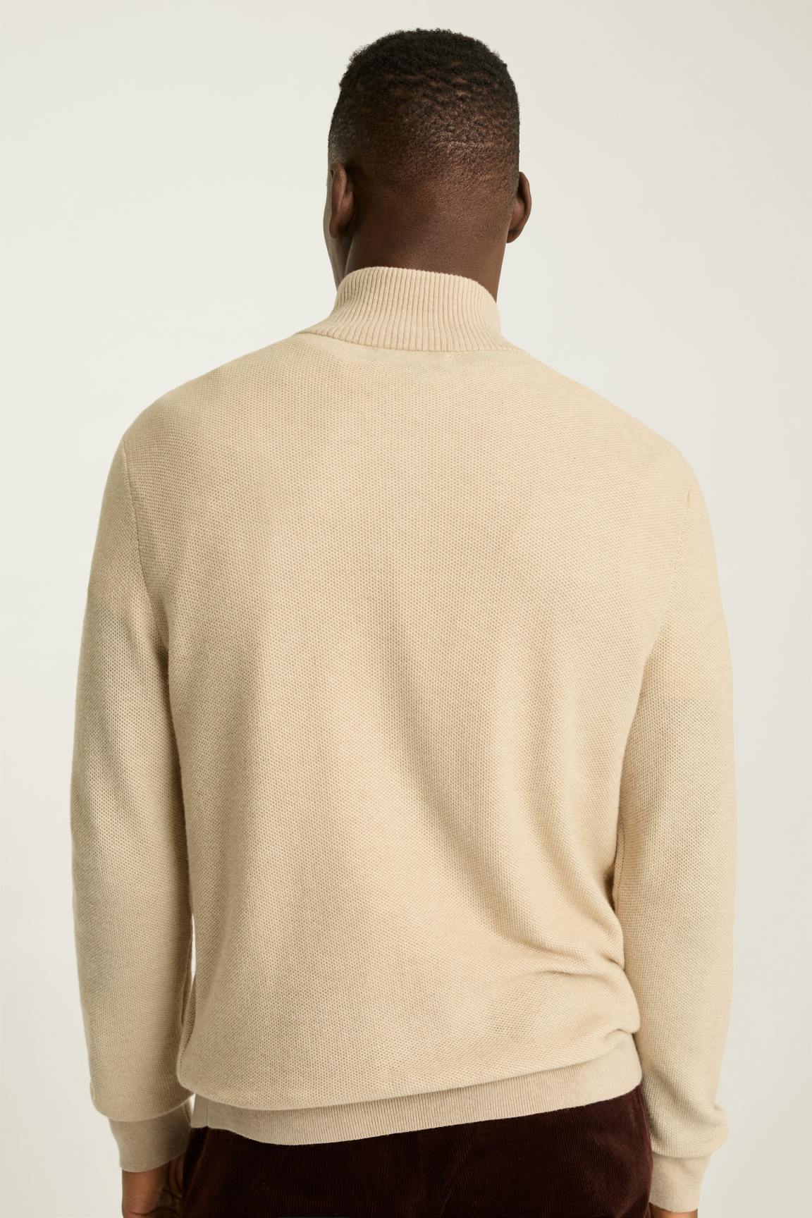 Washable Cotton Cashmere Quarter Zip / Bonobos Outlet