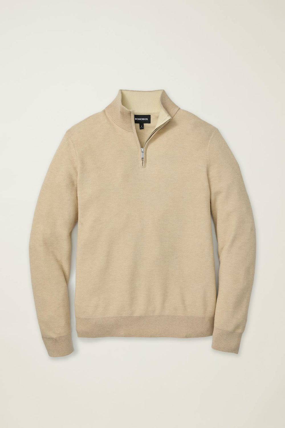 Washable Cotton Cashmere Quarter Zip / Bonobos Outlet