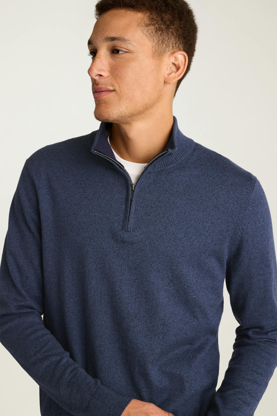 Washable Cotton Cashmere Quarter Zip / Bonobos On Sale