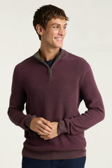 Washable Cotton Cashmere Quarter Zip / Bonobos us
