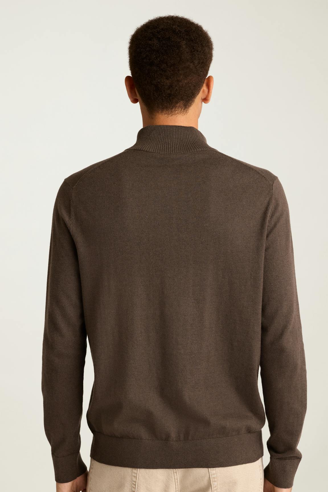Washable Cotton Cashmere Quarter Zip / Bonobos Online
