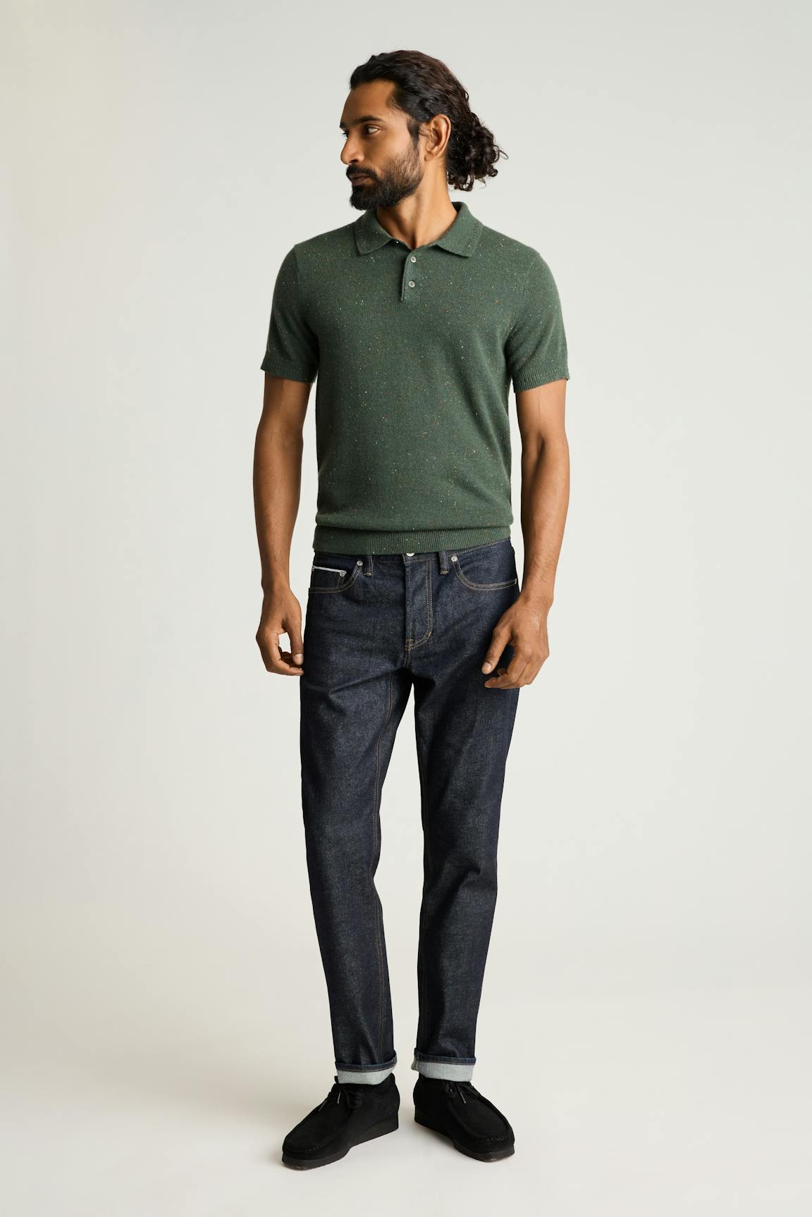 Cashmere Sweater Polo / Bonobos On Sale