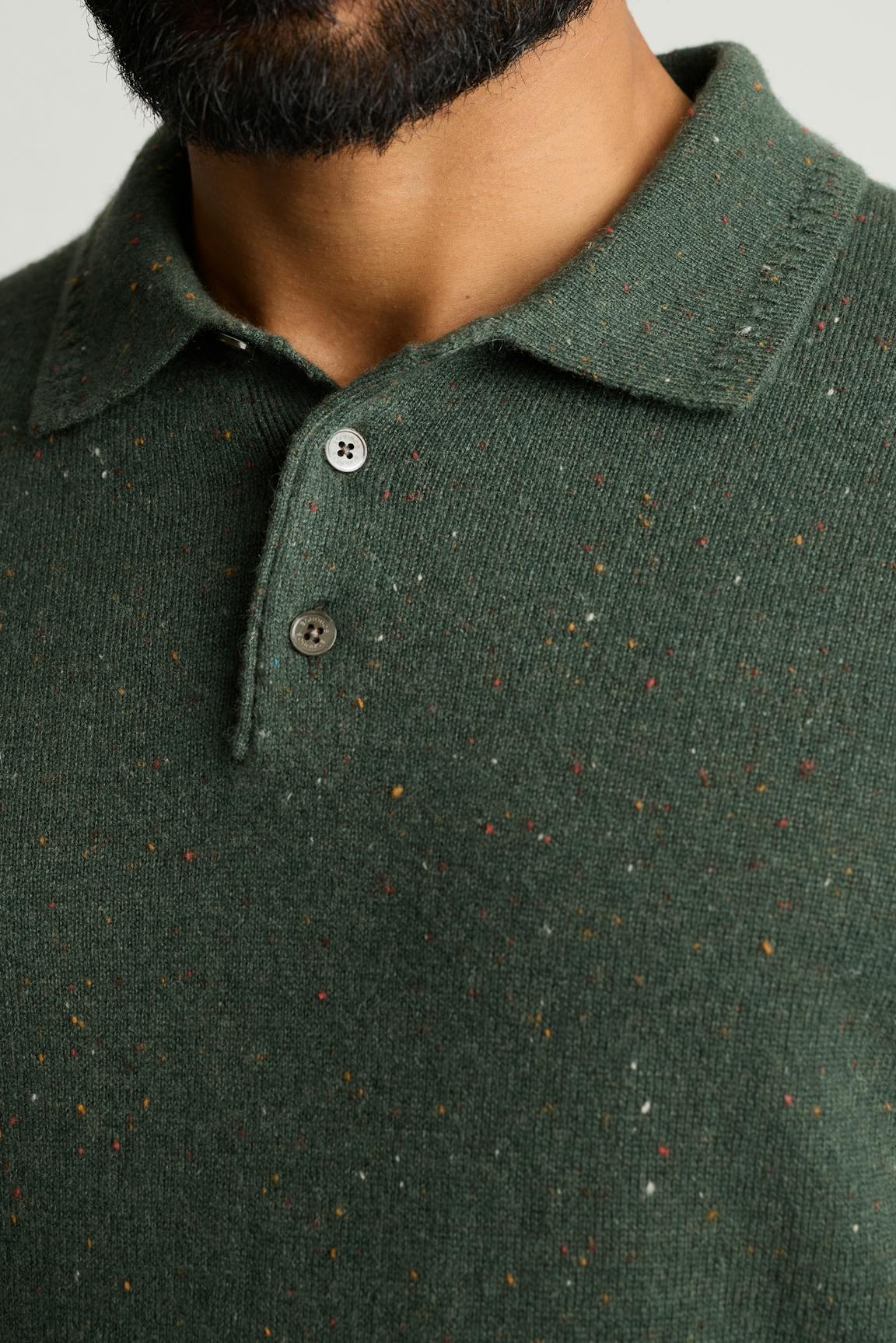 Cashmere Sweater Polo / Bonobos On Sale