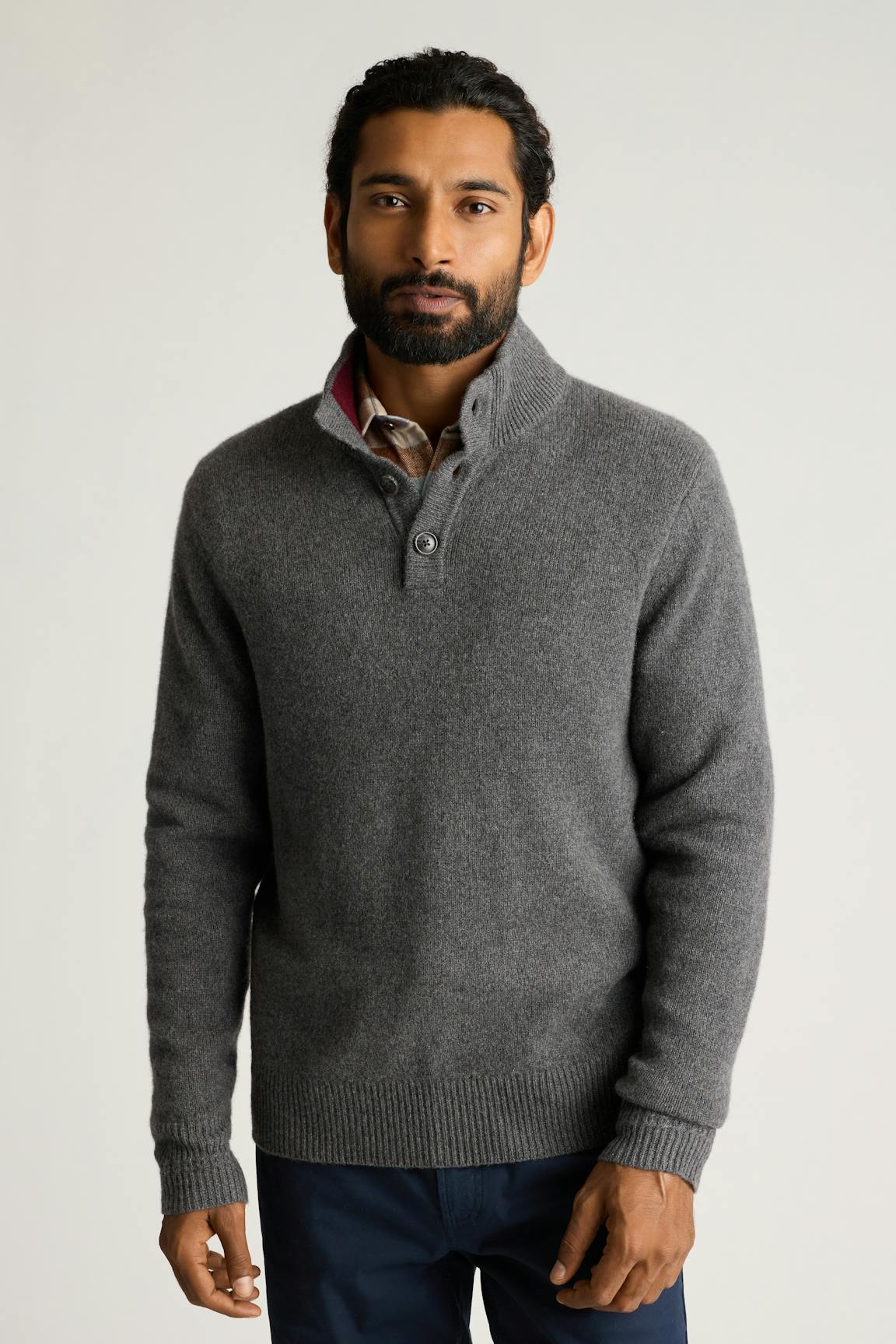 Italian Cashmere Mock Neck Sweater / Bonobos us