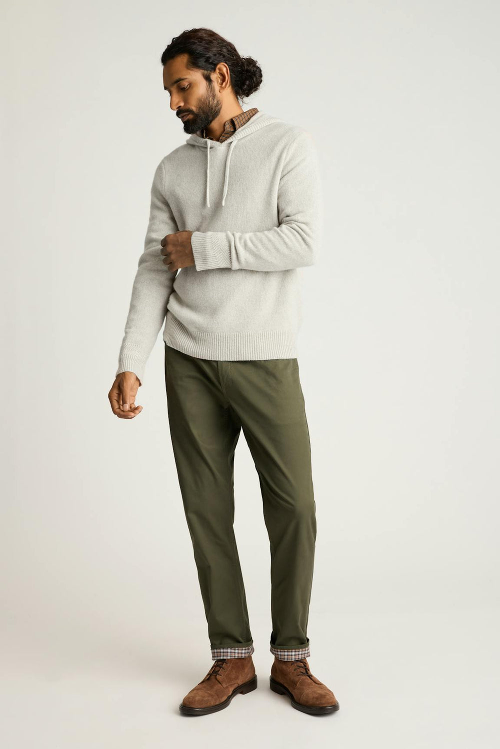 Italian Cashmere Hoodie / Bonobos For Sale
