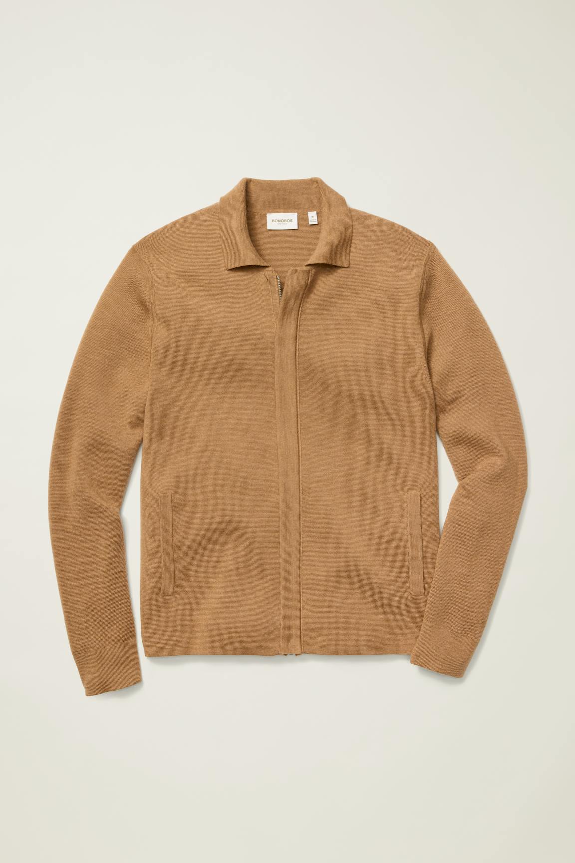 Merino Sweater Bomber / Bonobos Online