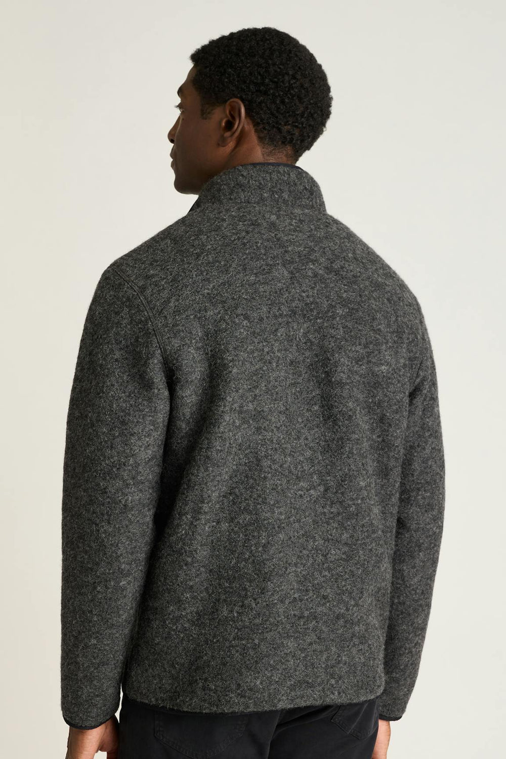 Italian Wool Fleece Quarter Zip / Bonobos On Sale