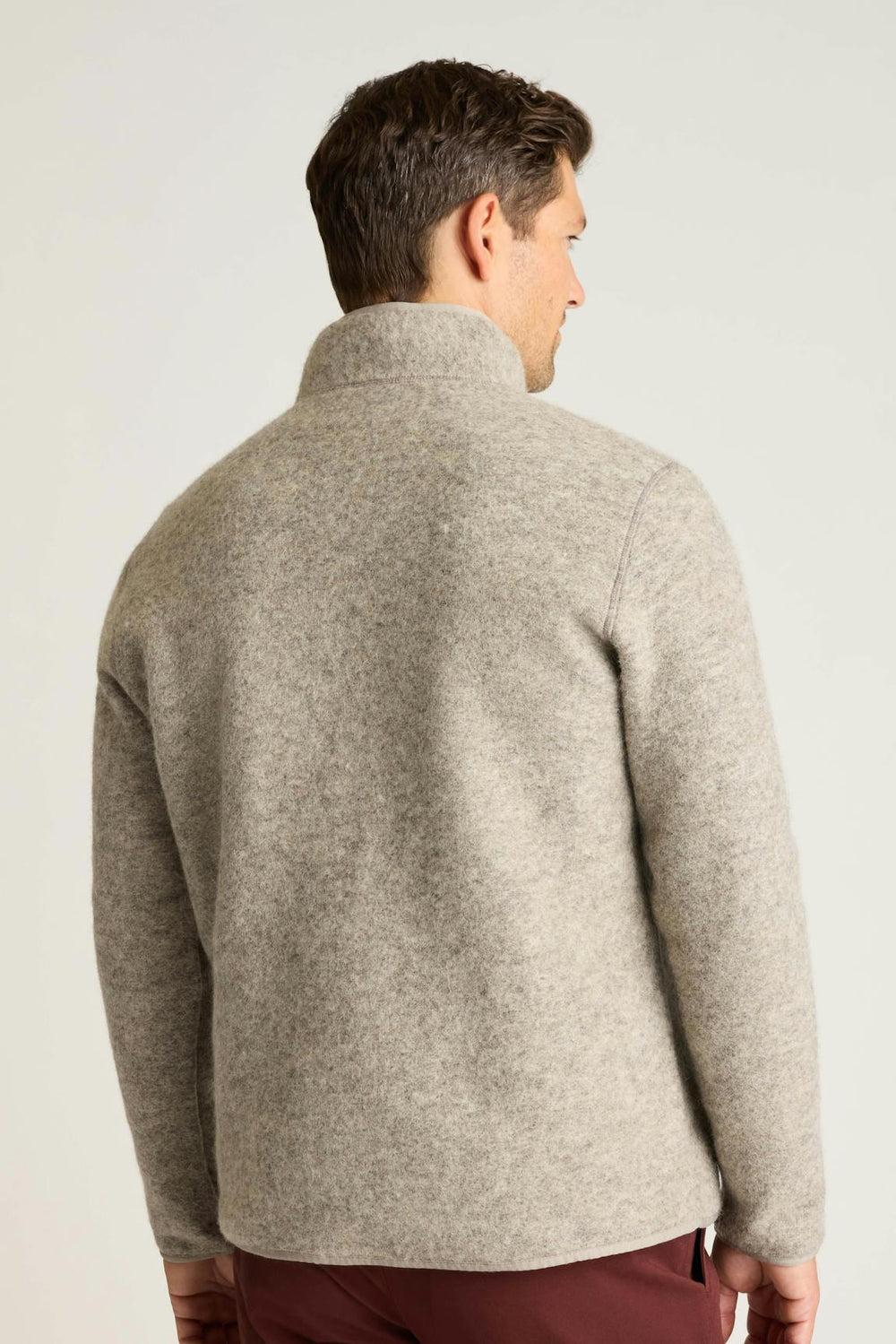 Italian Wool Fleece Quarter Zip / Bonobos