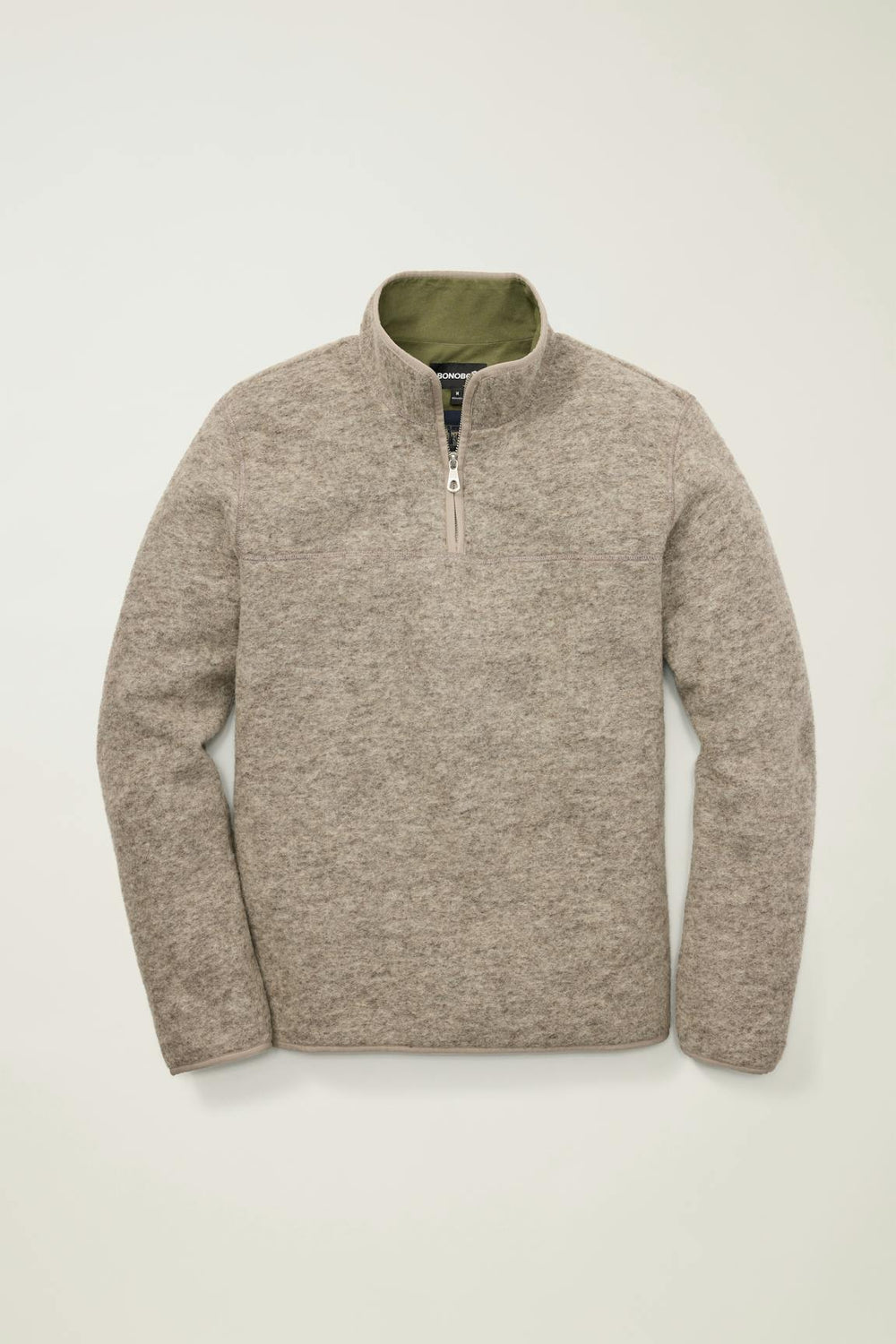 Italian Wool Fleece Quarter Zip / Bonobos