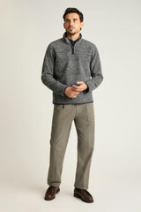 Italian Wool Fleece Quarter Zip / Bonobos Outlet
