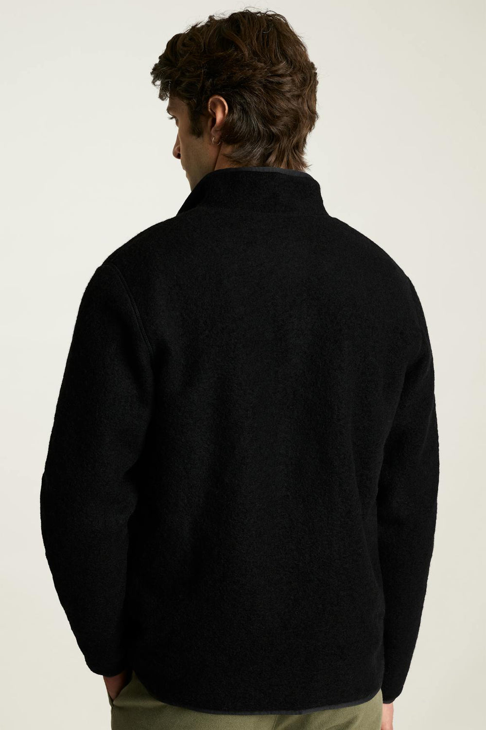 Italian Wool Fleece Quarter Zip / Bonobos Outlet
