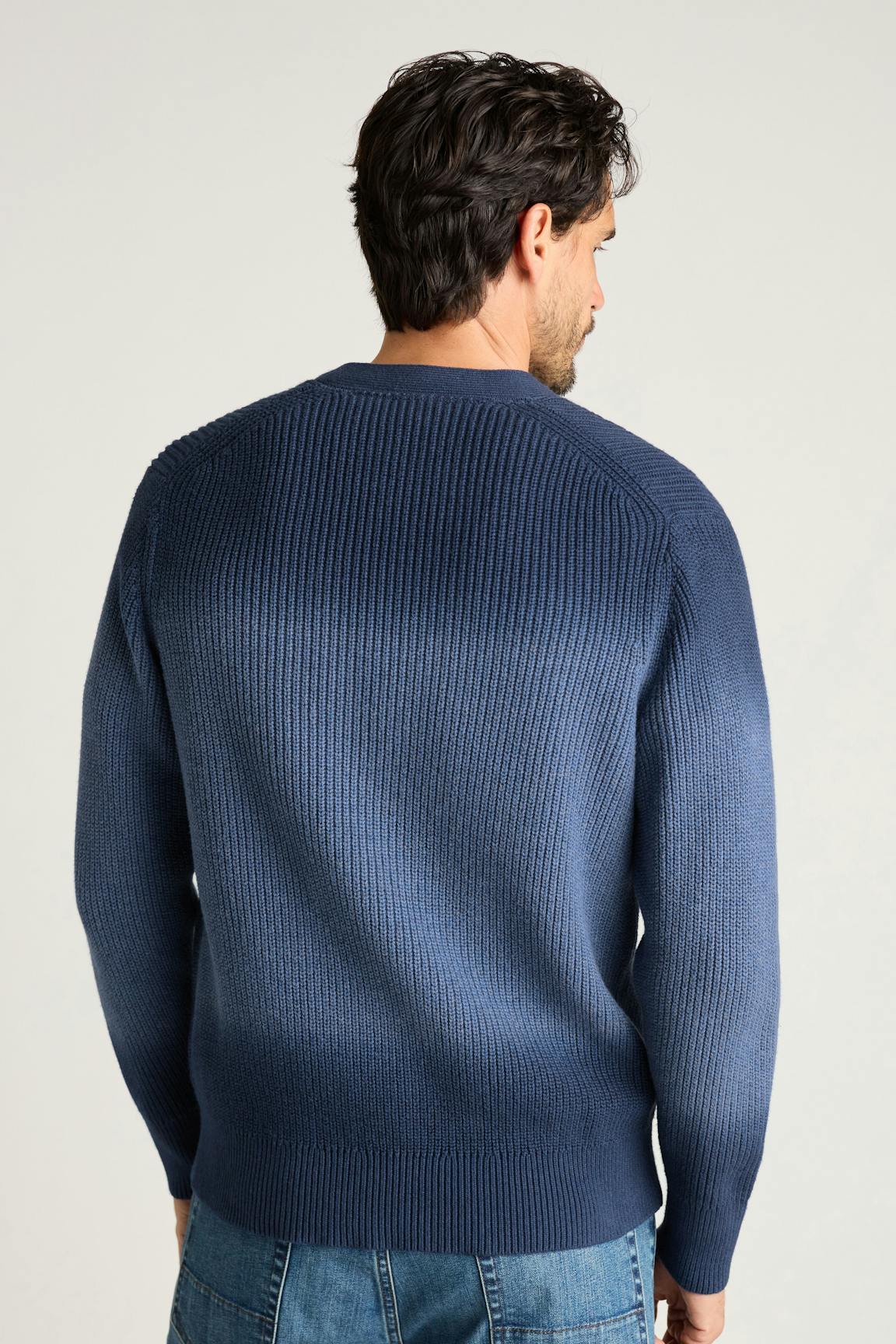 Cotton Cashmere Dip Dye Cardigan / Bonobos On Sale