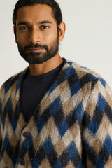 Italian Brushed Wool Cardigan / Bonobos For Sale