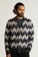 Italian Brushed Wool Cardigan / Bonobos For Sale
